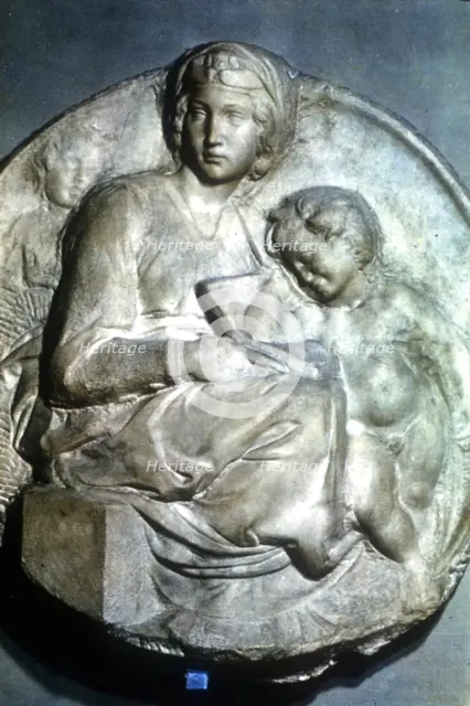 Virgin and Child, 1504-1505. Artist: Michelangelo Buonarroti