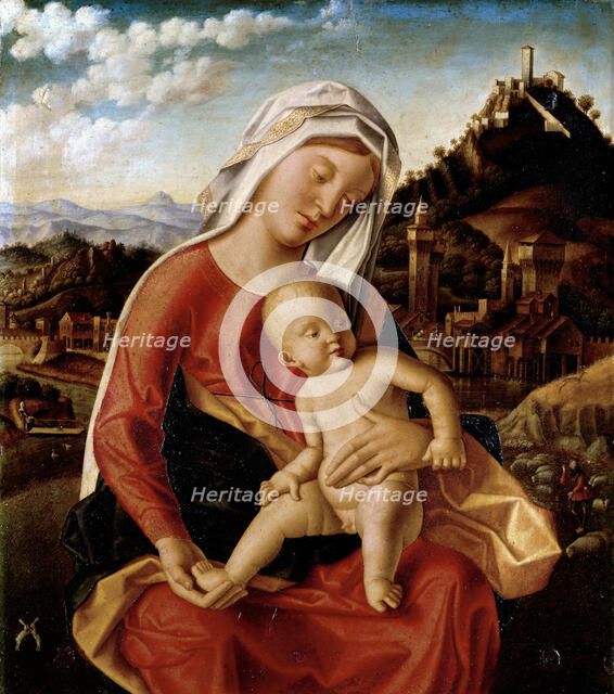 Virgin and Child, 1505. Creator: Veneto, Bartolomeo (1502-1555).