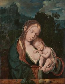 Virgin and Child, 1524. Creator: Master of the Mansi Magdalen