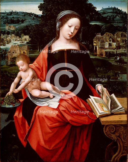 'Virgin and Child', 1530s-1540s. Artist: Unknown Old Master