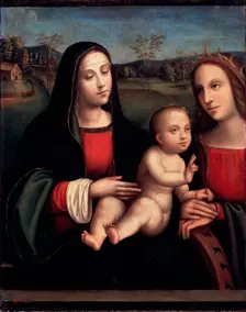 Virgin and Child 15th or early 16th century. Artist: Francesco Francia