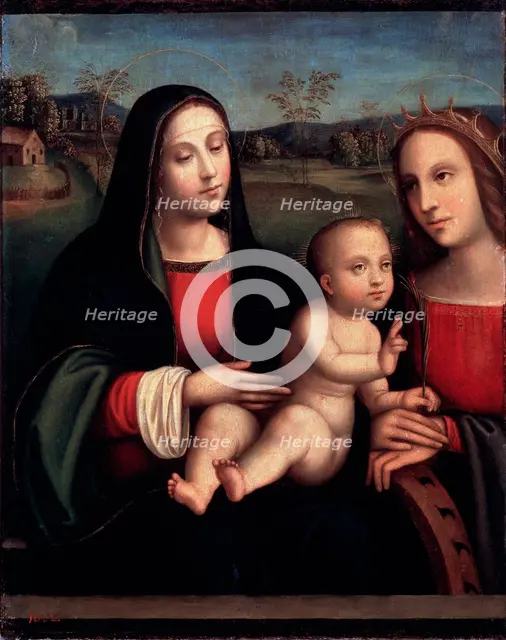 'Virgin and Child', 15th or early 16th century. Artist: Francesco Francia