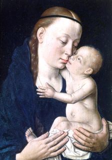 Virgin and Child 15th Century. Creator: Dieric Bouts