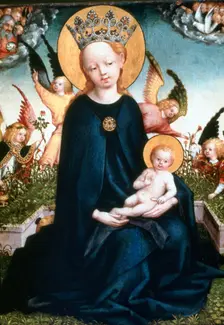 Virgin and Child 15th century. Artist: Martin Schongauer