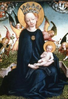 Virgin and Child 15th century. Artist: Martin Schongauer