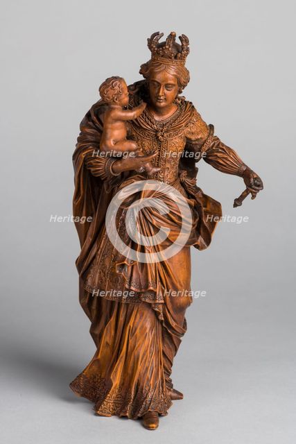Virgin and Child, 1600-1700. Creator: Unknown.