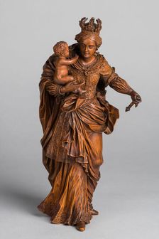 Virgin and Child, 1600-1700. Creator: Unknown