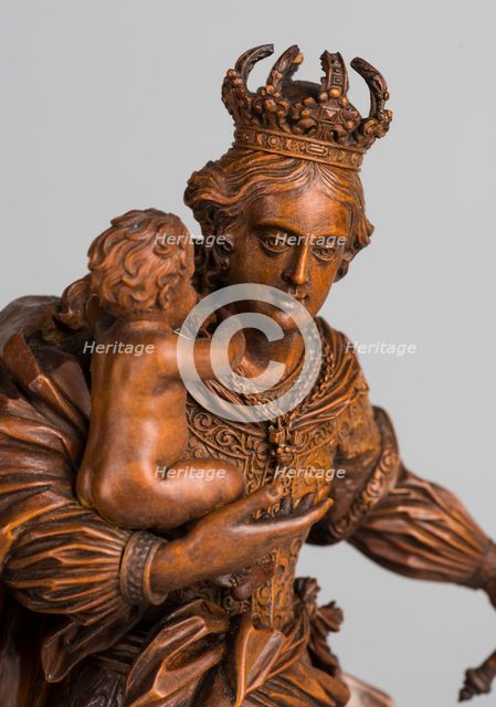 Virgin and Child, 1600-1700. Creator: Unknown.