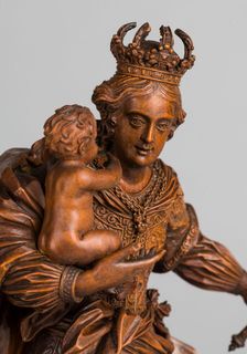 Virgin and Child, 1600-1700. Creator: Unknown