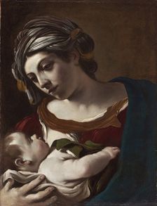 Virgin and Child, 1621-1622. Creator: Guercino