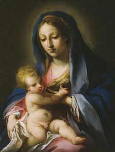 Virgin and Child, 1645-1713. Creator: Follower of Carlo Maratti