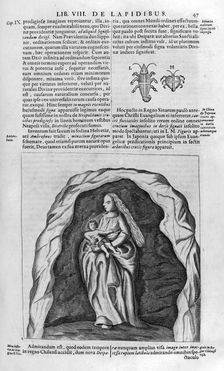 Virgin and child, 1678. Artist: Athanasius Kircher
