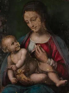 Virgin and Child, 16th century. Creator: Bernardino Luini (Italian, c. 1480-c. 1532), attributed to