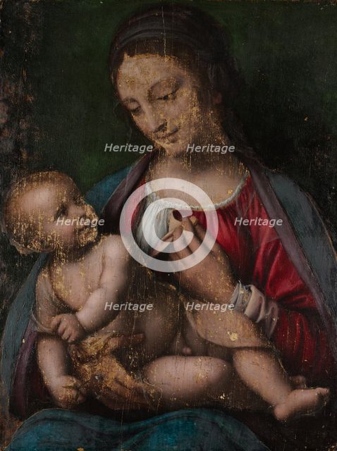 Virgin and Child, 16th century. Creator: Bernardino Luini (Italian, c. 1480-c. 1532), attributed to.