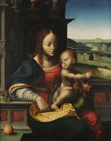 Virgin and Child , 16th century. Creator: Cleve; Joos van (ca. 1485-1540)