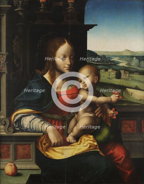 Virgin and Child , 16th century. Creator: Cleve; Joos van (ca. 1485-1540).