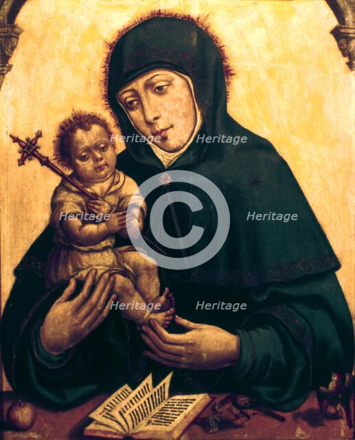 'Virgin and Child', 16th century. Artist: Anon