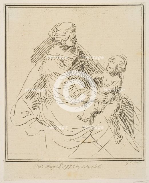 Virgin and Child, 1775. Creator: Unknown.