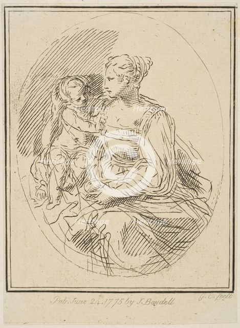 Virgin and Child, 1775. Creator: Unknown.