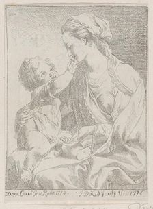 Virgin and Child, 1776. Creator: Giovanni David