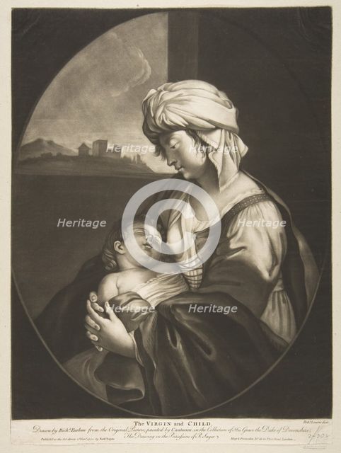 Virgin and Child, 1772. Creator: Robert Laurie.