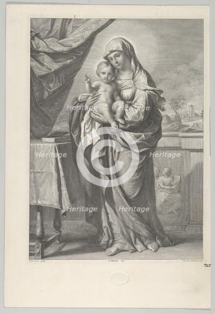 Virgin and Child, 19th century. Creators: Cesare Ferreri, Lorenzo Metalli.