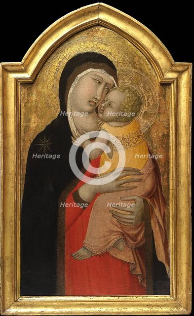 Virgin and child.