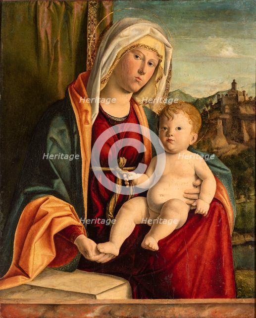 Virgin and Child.