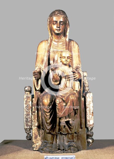 Virgin and Child.
