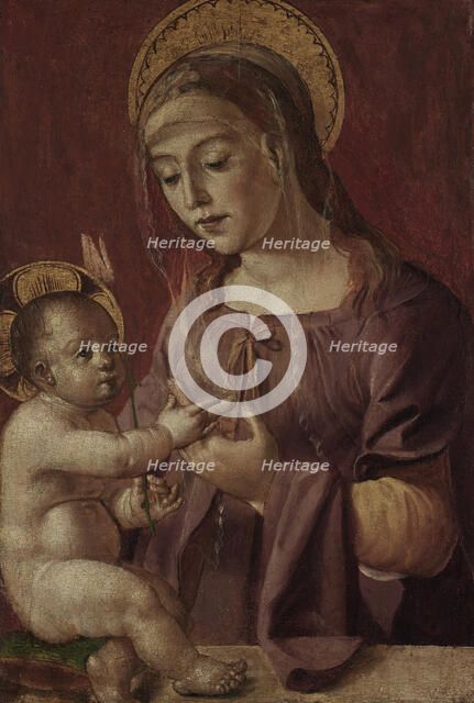 Virgin and Child, 2nd half 15th century. Creator: Pedro Berruguete.