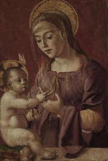 Virgin and Child, 2nd half 15th century. Creator: Pedro Berruguete