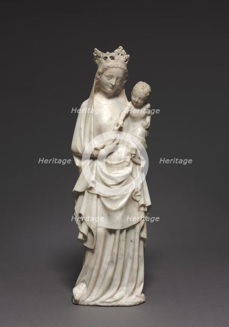 Virgin and Child with a Bird, c. 1350. Creator: Unknown.