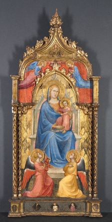 Virgin and Child with Angels, 1405. Creator: Spinello Aretino (Italian, 1350/52-1410)