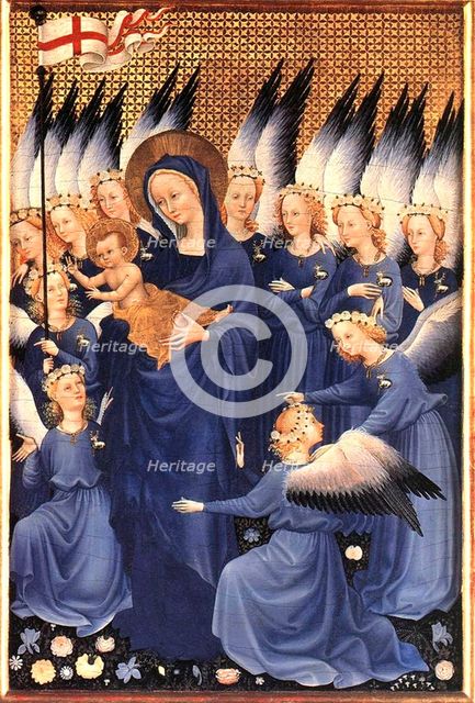 Virgin and Child with Angels, between 1395 and 1399.