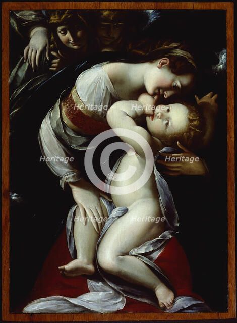 Virgin and Child with Angels, c. 1610. Creator: Giulio Cesare Procaccini.