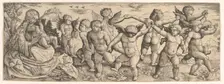 Virgin and Child with Angels Dancing in a Landscape, 1530s. Creator: Daniel Hopfer