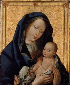 Virgin and Child with Apple, 15th century. Creator: Unknown
