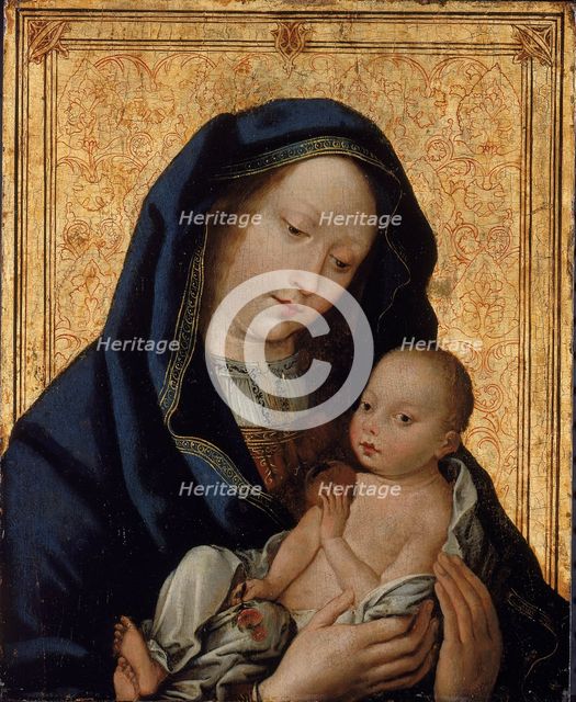 Virgin and Child with Apple, 15th century. Creator: Unknown.