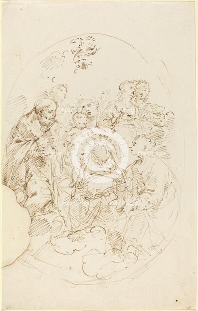 Virgin and Child with Five Saints. Creator: Donato Creti.