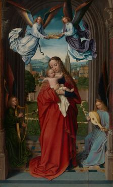 Virgin and Child with Four Angels, ca. 1510-15. Creator: Gerard David