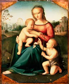 Virgin and child with John the Baptist as a Boy 16th century