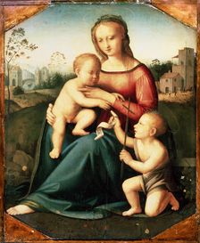 Virgin and child with John the Baptist as a Boy 16th century