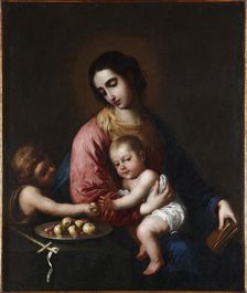 Virgin and child with John the Baptist as a Boy, ca 1659