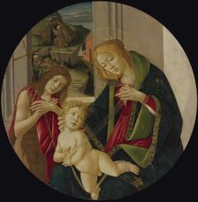 Virgin and child with John the Baptist as a Boy and Saint Francis receiving the Stigmata