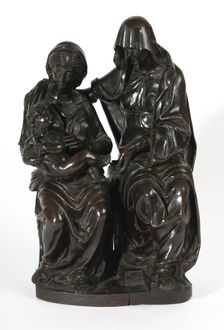 Virgin and Child with Saint Anne, 1500-1525. Creator: Andrea Sansovino