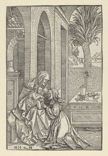 Virgin and Child with Saint Anne, 1510. Creator: Hans Schäufelein the Elder