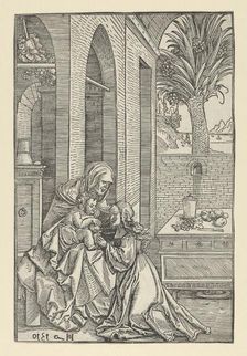 Virgin and Child with Saint Anne, 1510. Creator: Hans Schäufelein the Elder