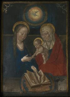 Virgin and Child with Saint Anne (Anna selbdritt), 1500. Creator: Anonymous