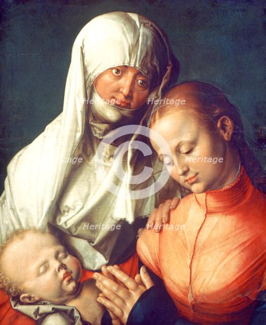 'Virgin and Child with Saint Anne', c1519. Artist: Albrecht Dürer