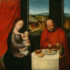 Virgin and Child with Saint Joseph, second half 16th century. Creator: Unknown